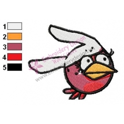 Angry Birds Embroidery Design 50